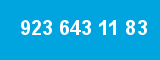 923 643 11 83